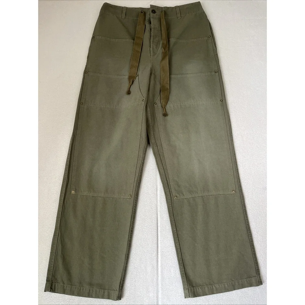 Free People We The Free Hayden Pull-On Pants Army Green Medium OB1999583